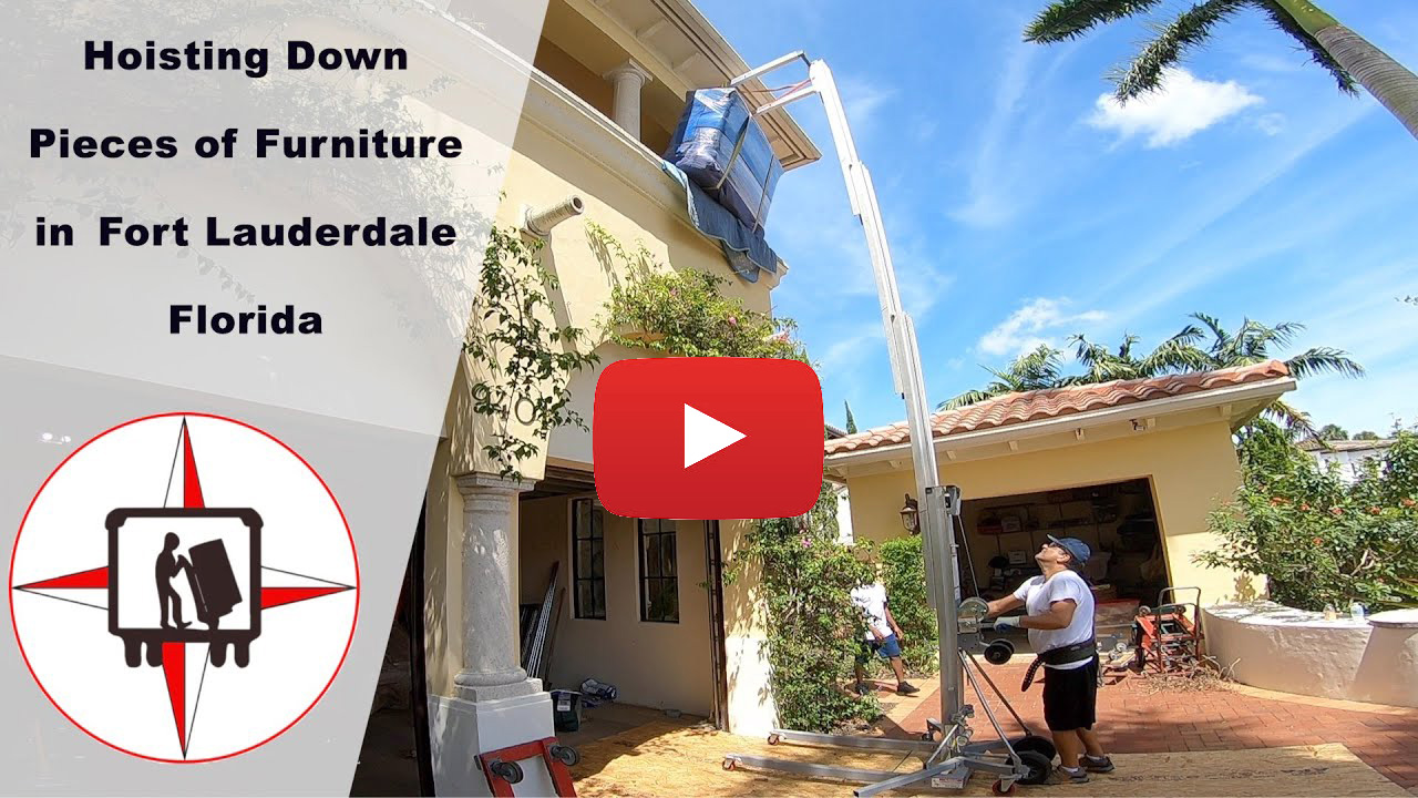 Hoisting Furniture in South Florida